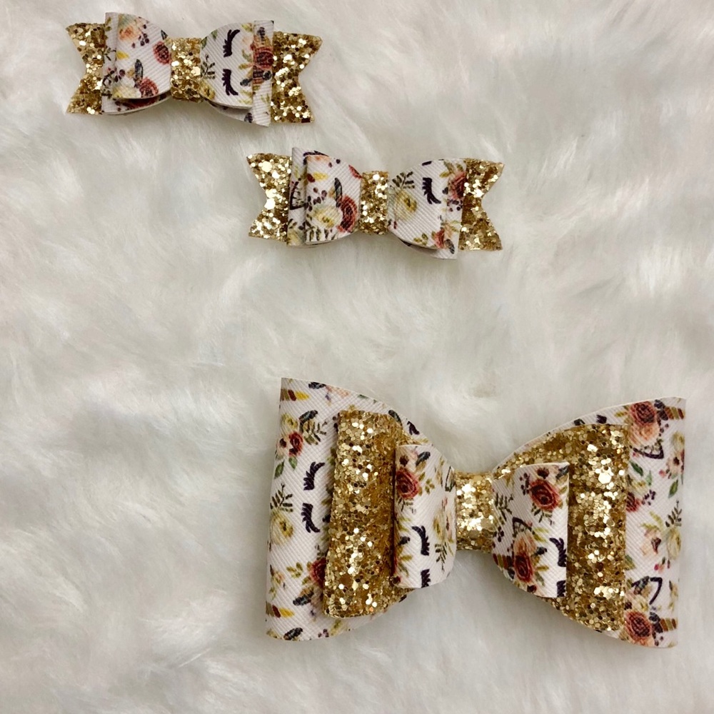 Fall Unicorn Bow Set